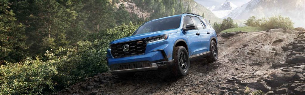 Blue 2025 Honda Pilot