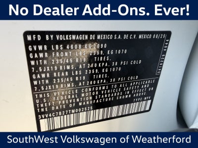 2026 Volkswagen Taos 1.5T SEL