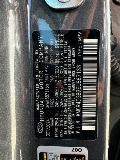 2025 Hyundai Palisade SEL Premium 8 Passenger