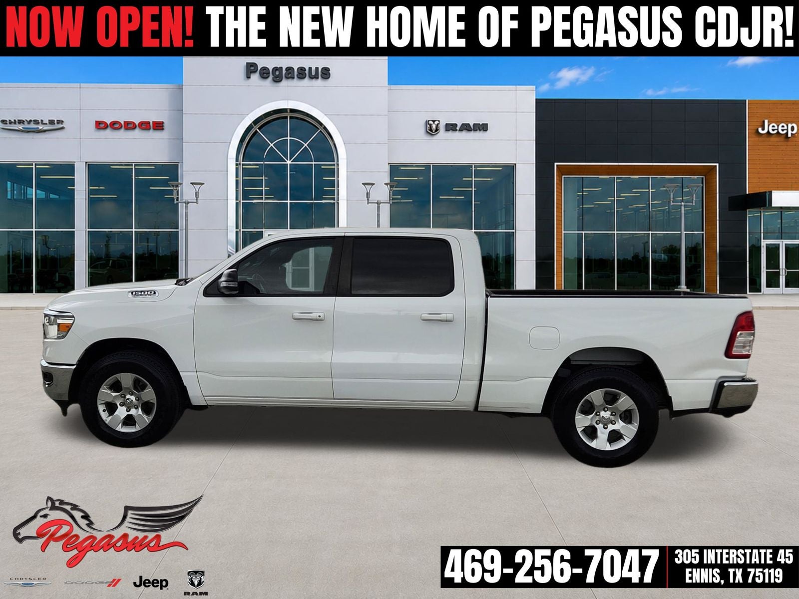 2021 RAM Ram 1500 Big Horn Crew Cab 4x4 6'4' Box