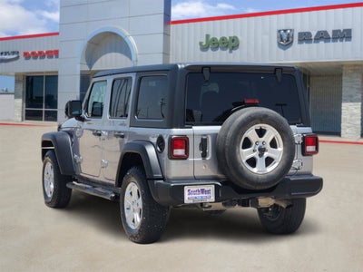2018 Jeep Wrangler Unlimited Sport S 4x4