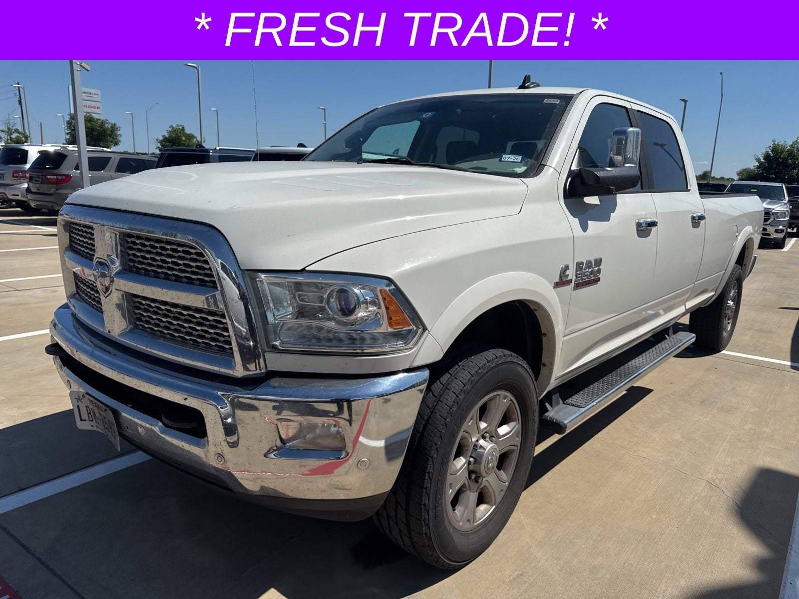 2017 RAM Ram 3500 Laramie Crew Cab 4x4 8' Box