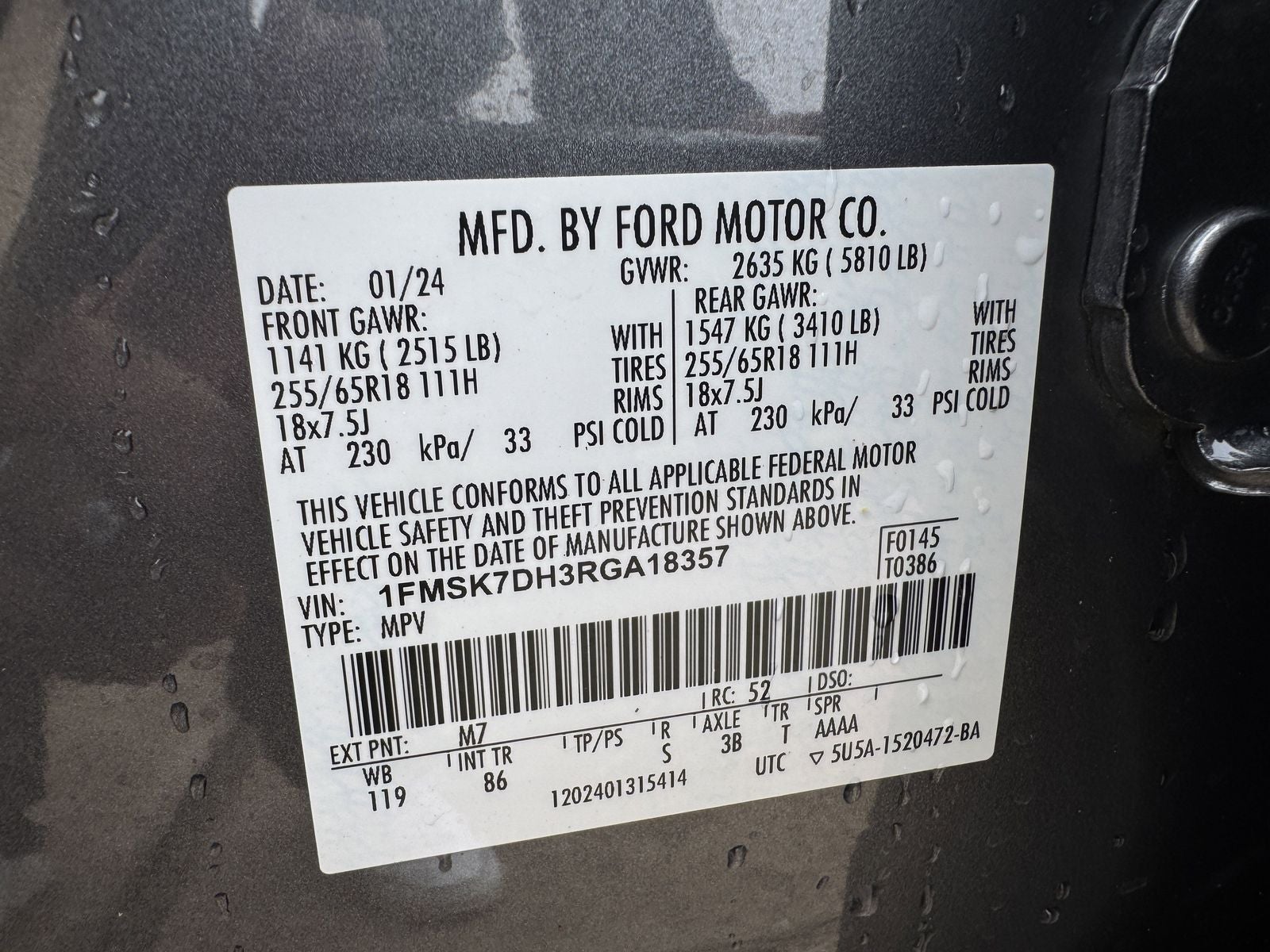 2024 Ford Explorer XLT
