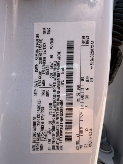 2021 Ford F-350SD XLT