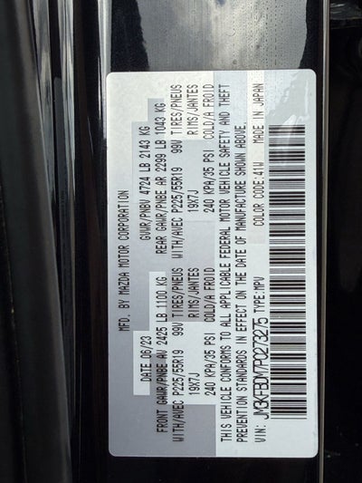 2023 Mazda Mazda CX-5 2.5 S Premium Package