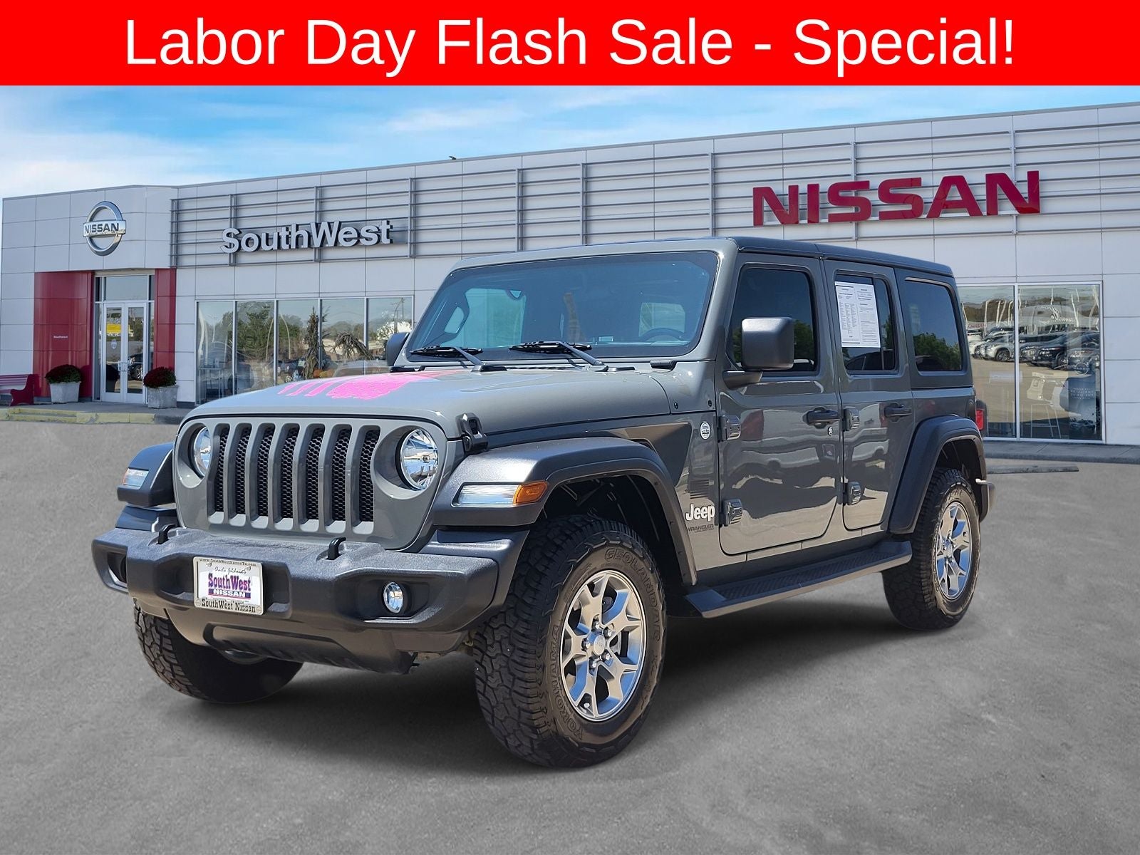 2020 Jeep Wrangler Unlimited Sport
