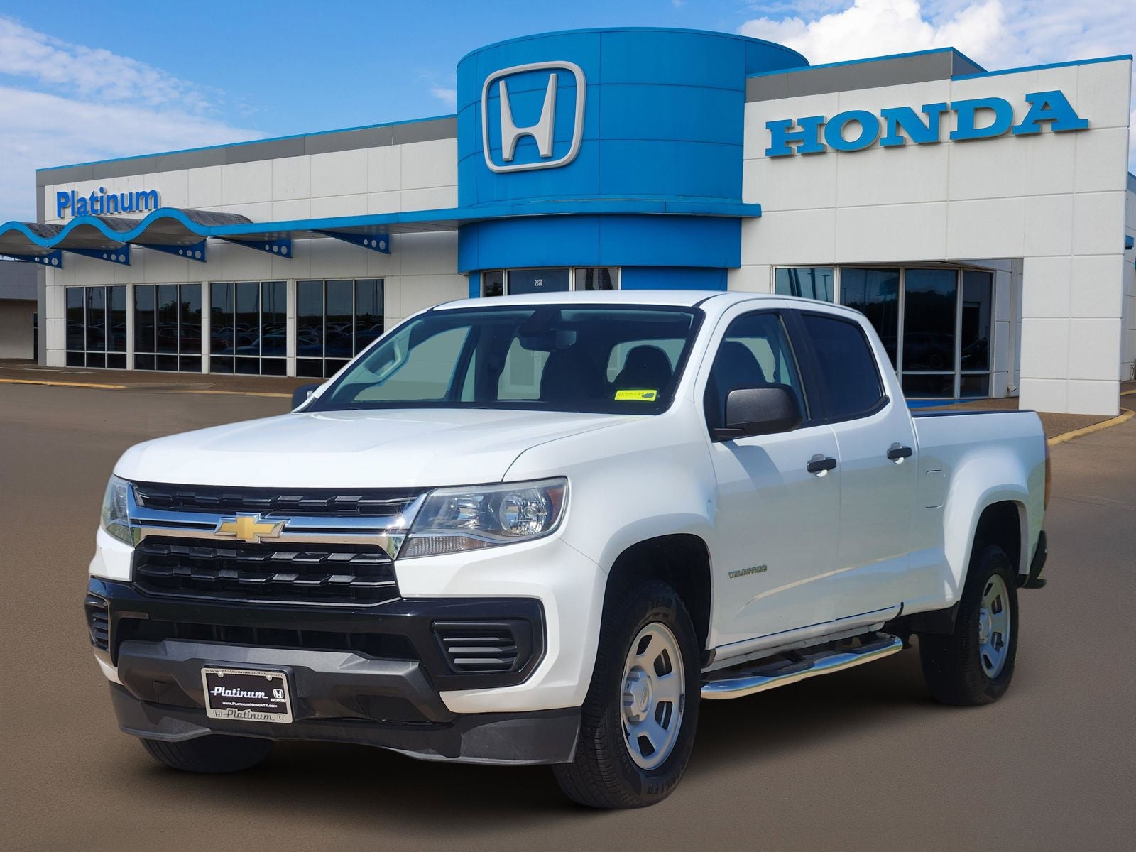 Used 2021 Chevrolet Colorado Work Truck with VIN 1GCGSBEN3M1113336 for sale in Denison, TX