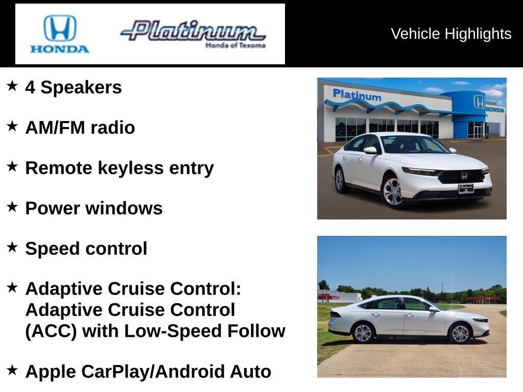 2026 Honda Accord LX