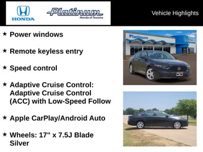 2026 Honda Accord LX