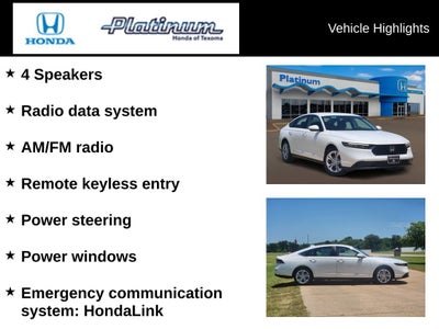 2026 Honda Accord LX
