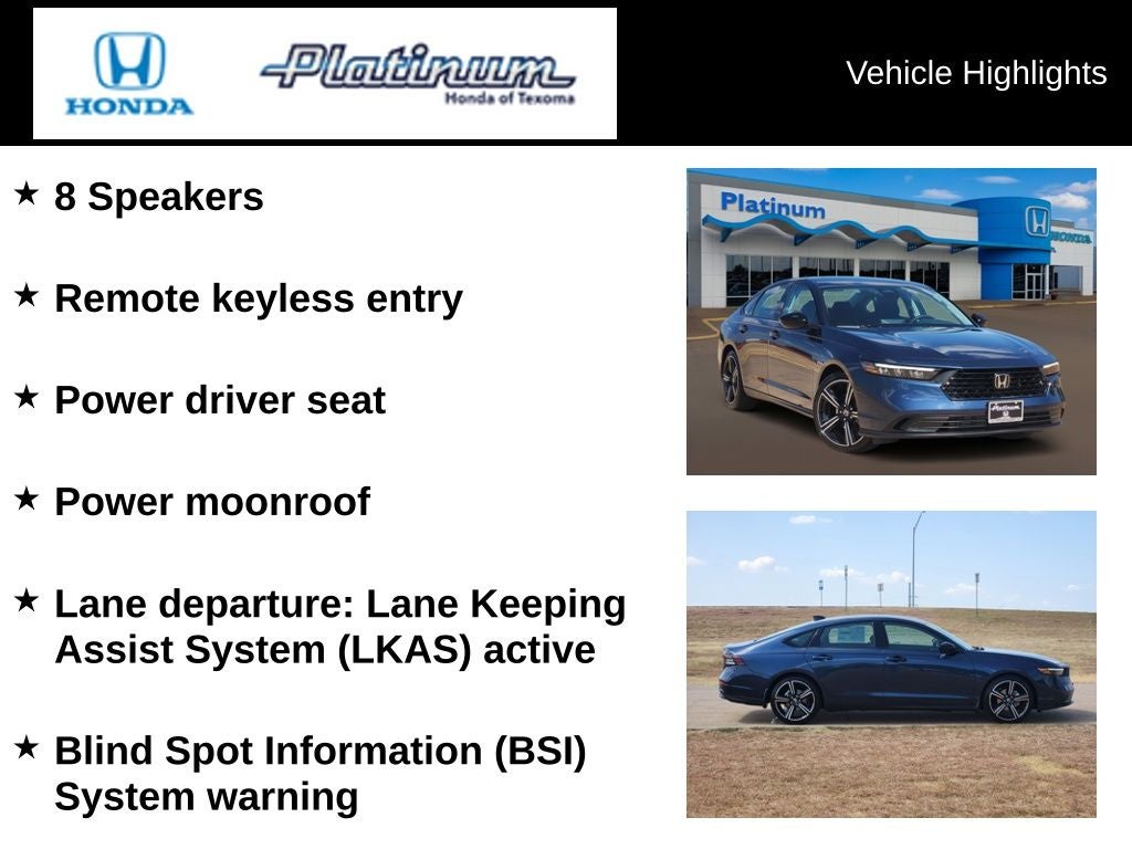 2026 Honda Accord SE
