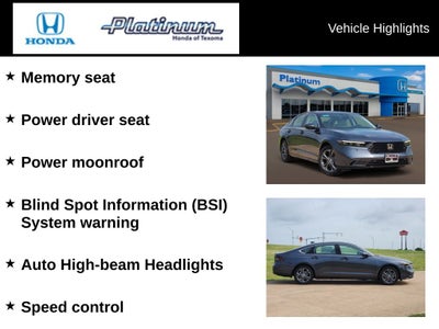 2026 Honda Accord Hybrid EX-L
