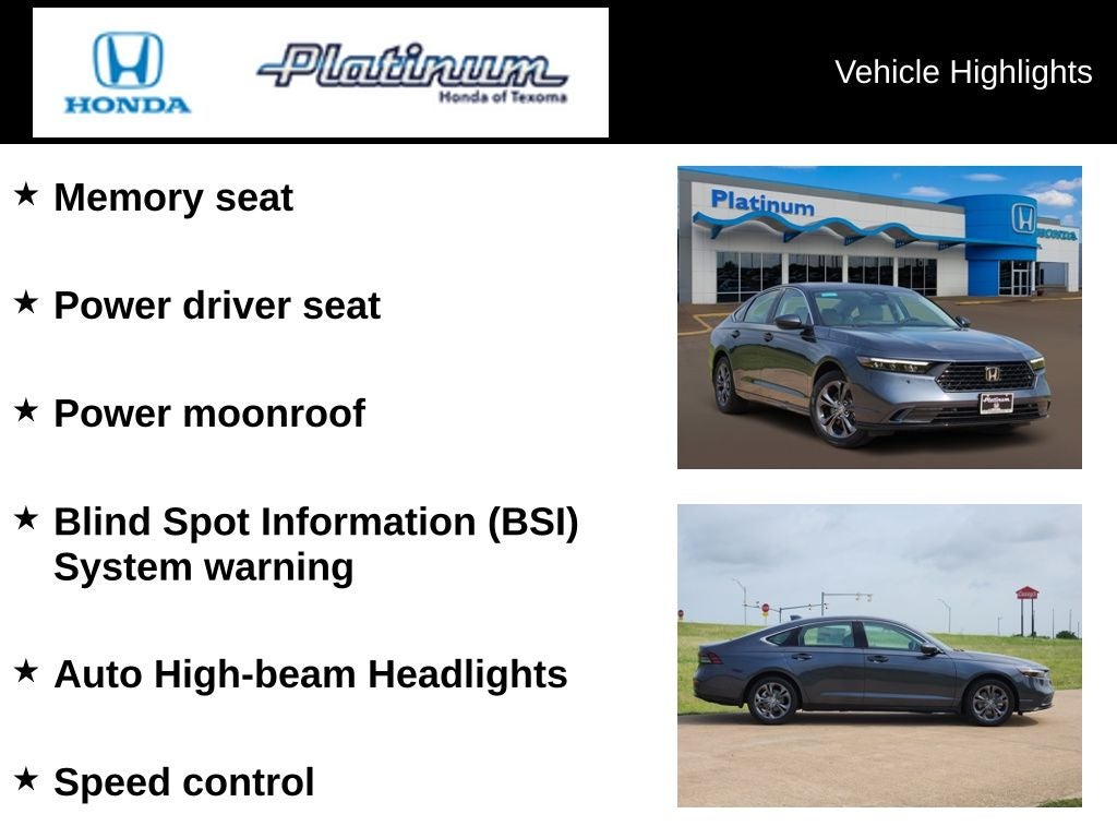 2026 Honda Accord Hybrid EX-L