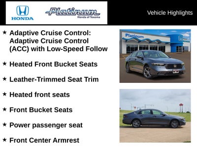 2026 Honda Accord Hybrid EX-L
