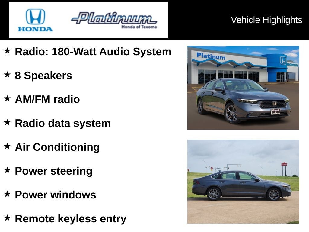 2026 Honda Accord Hybrid EX-L