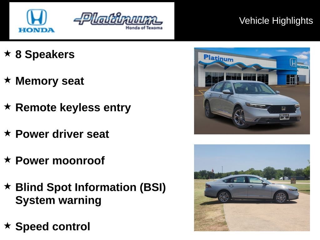 2026 Honda Accord Hybrid EX-L