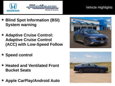 2026 Honda Accord Hybrid Touring