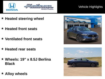 2026 Honda Accord Hybrid Touring