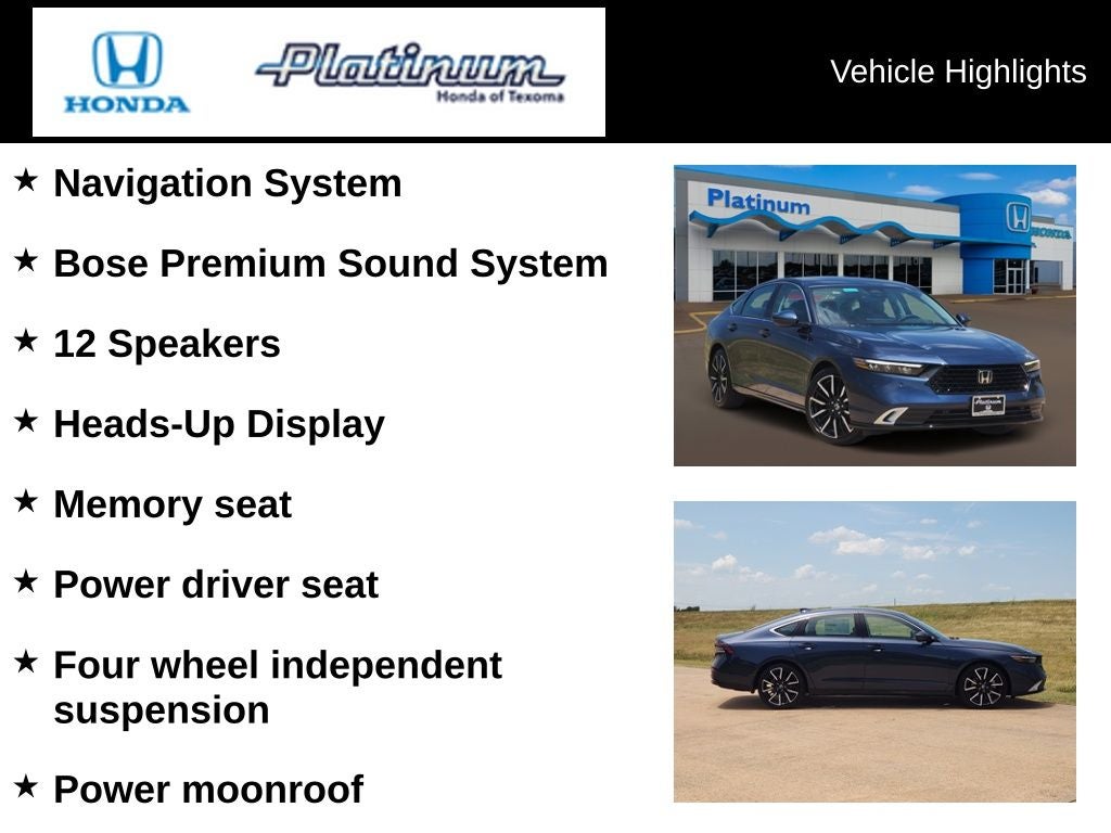 2026 Honda Accord Hybrid Touring