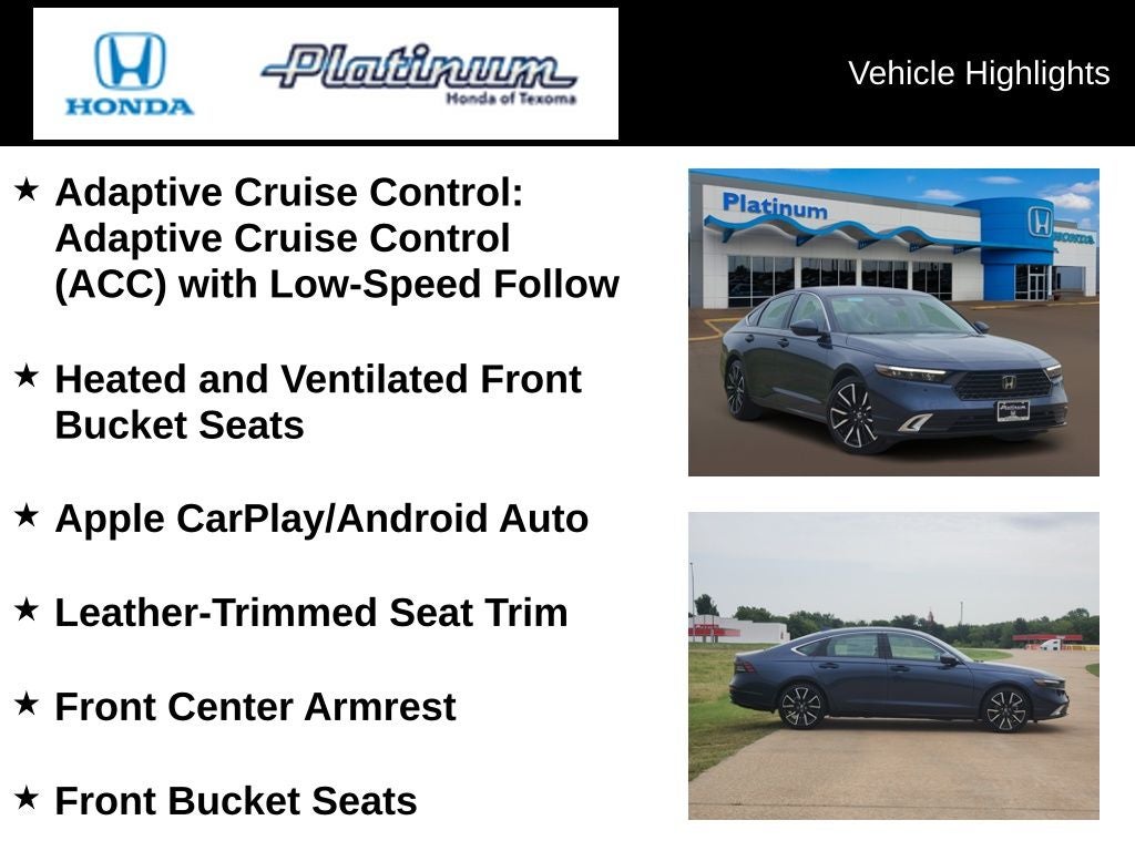 2026 Honda Accord Hybrid Touring