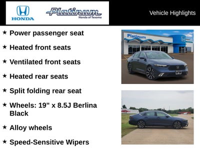 2026 Honda Accord Hybrid Touring