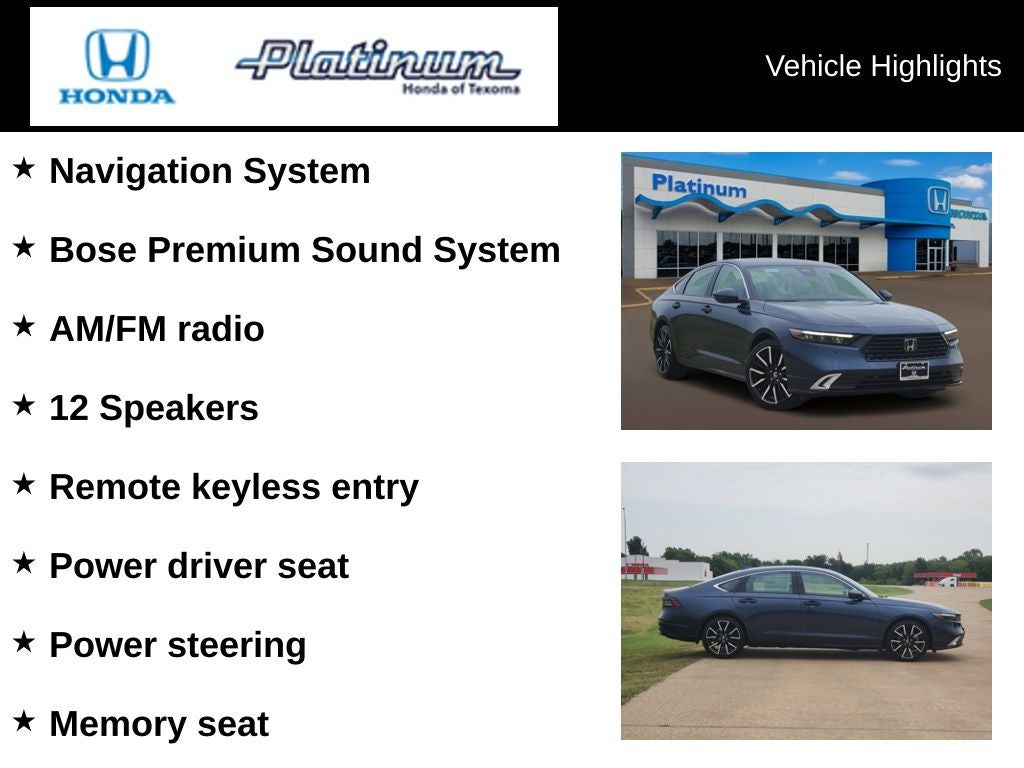 2026 Honda Accord Hybrid Touring