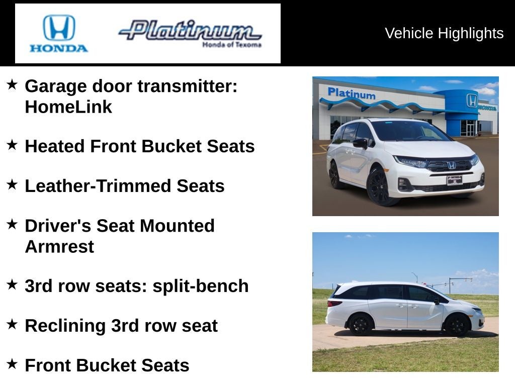 2026 Honda Odyssey Sport-L