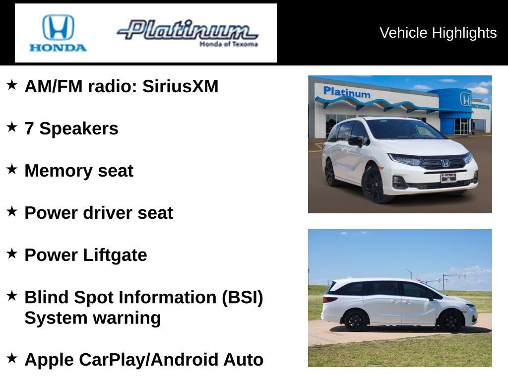 2026 Honda Odyssey Sport-L