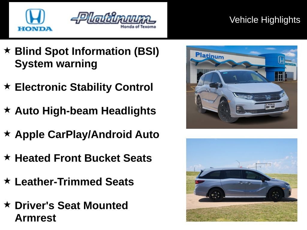 2026 Honda Odyssey Sport-L