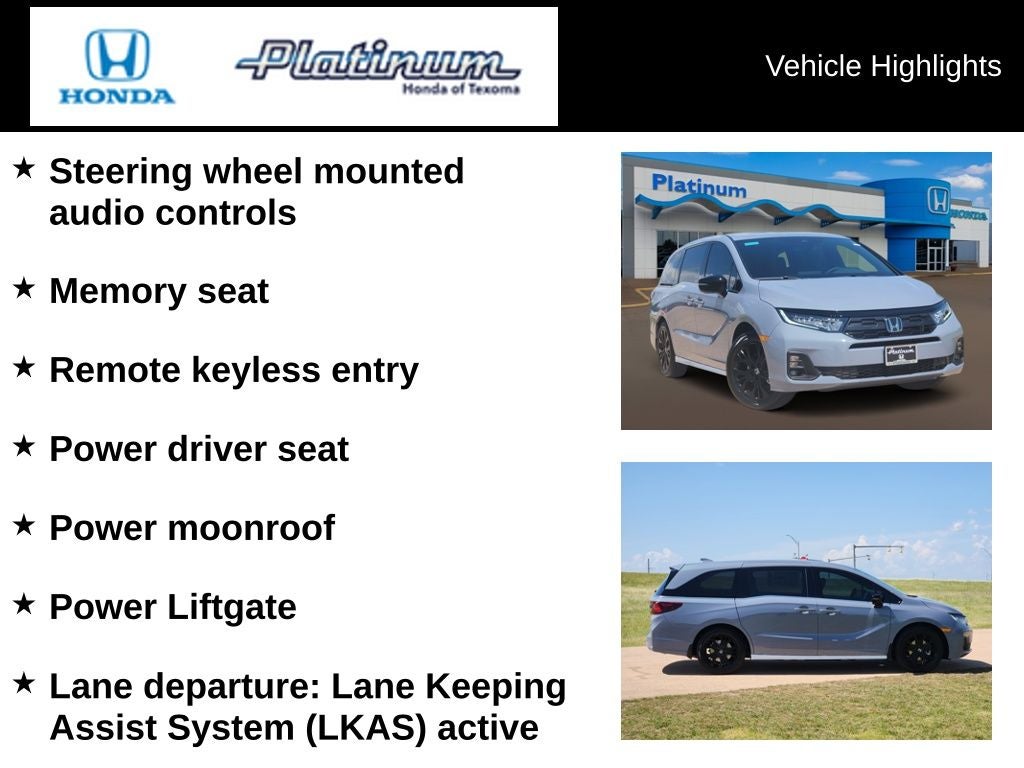 2026 Honda Odyssey Sport-L