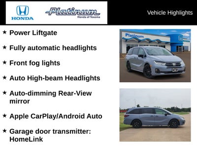 2026 Honda Odyssey Sport-L