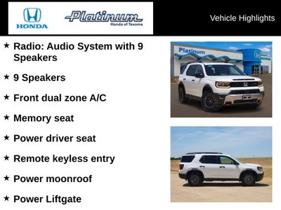 2026 Honda Passport TrailSport