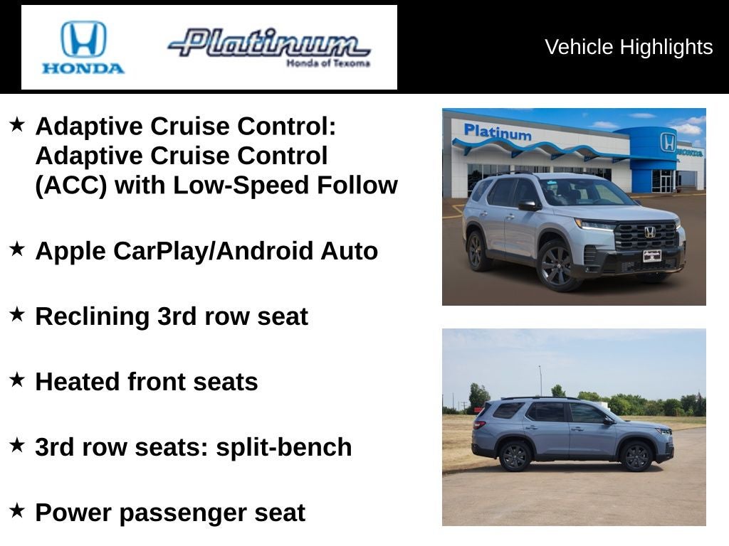 2026 Honda Pilot Sport
