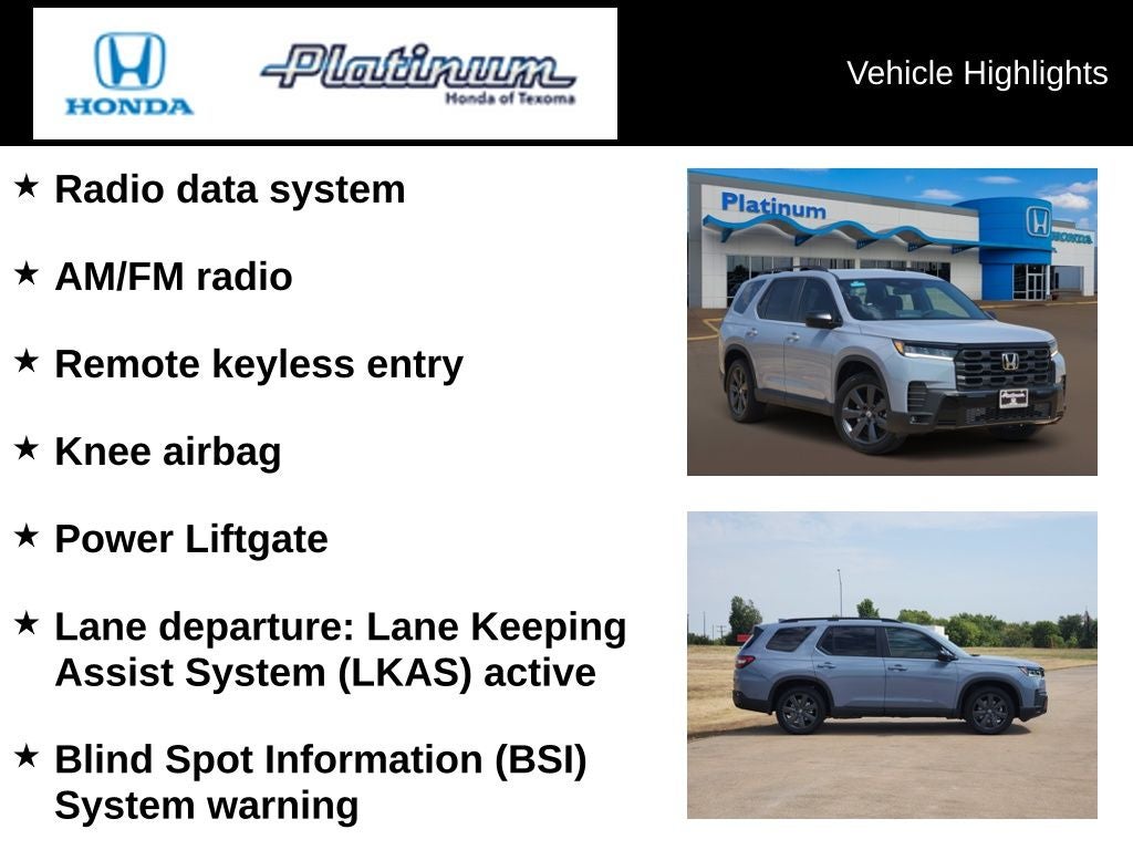 2026 Honda Pilot Sport