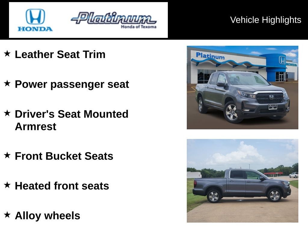 2026 Honda Ridgeline RTL