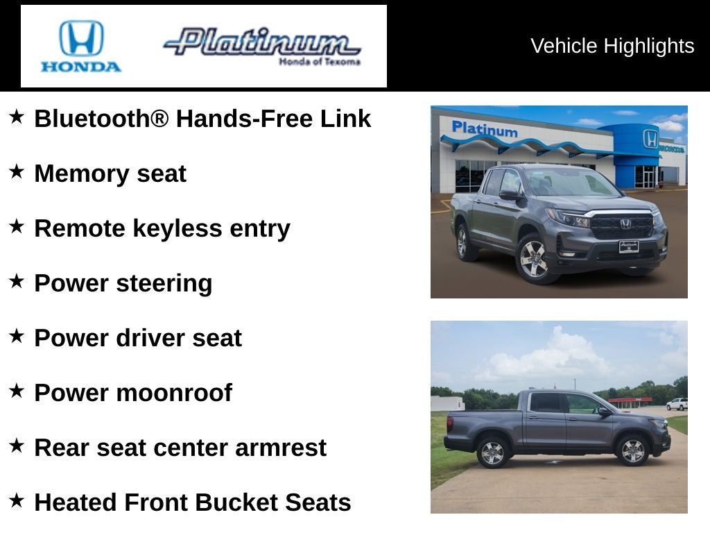 2026 Honda Ridgeline RTL