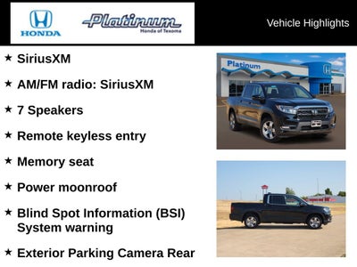 2026 Honda Ridgeline RTL