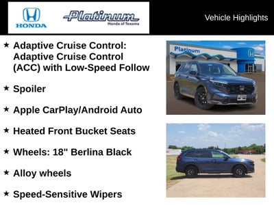 2026 Honda CR-V Hybrid Sport