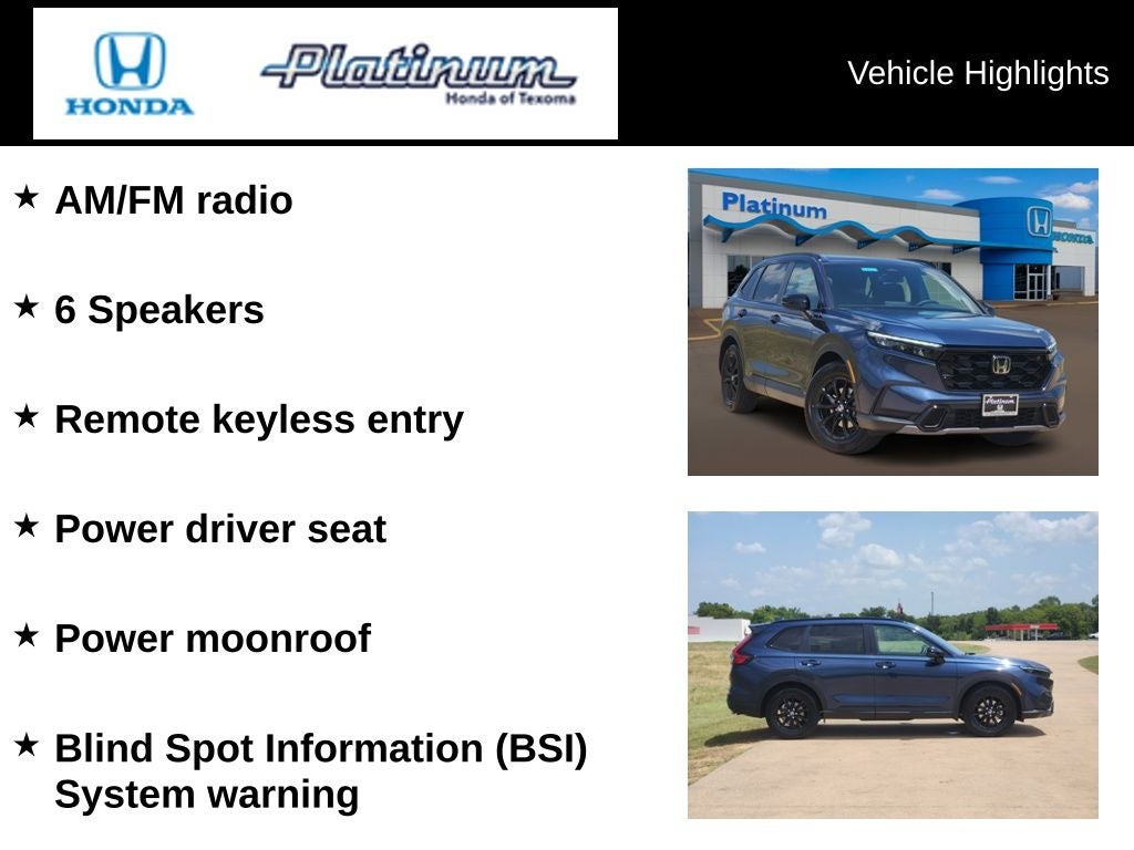 2026 Honda CR-V Hybrid Sport