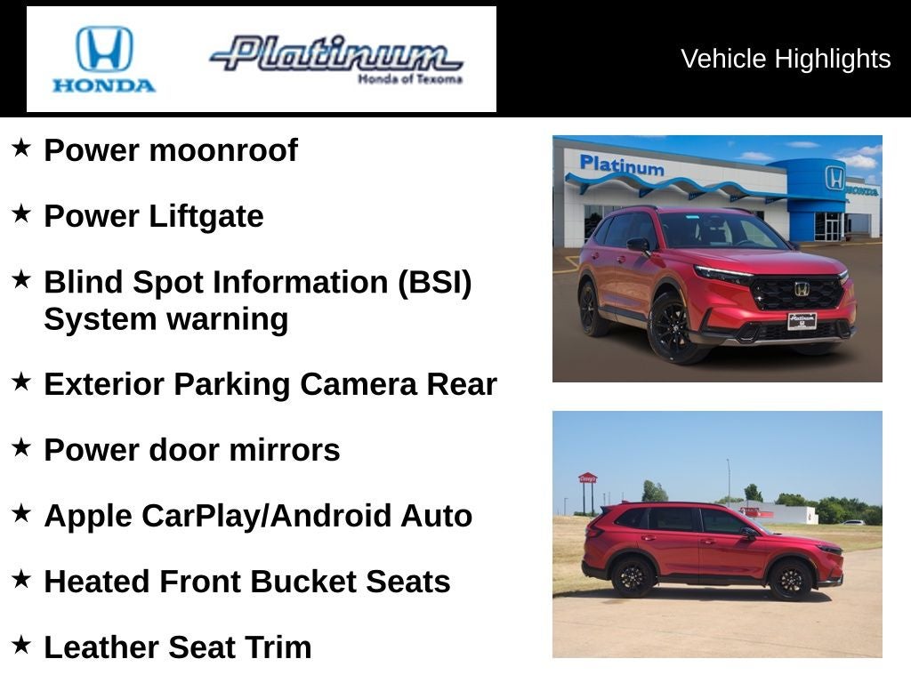 2026 Honda CR-V Hybrid Sport-L
