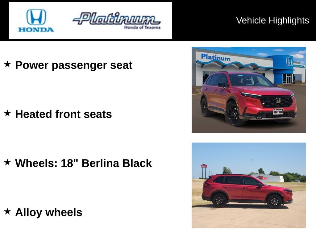 2026 Honda CR-V Hybrid Sport-L