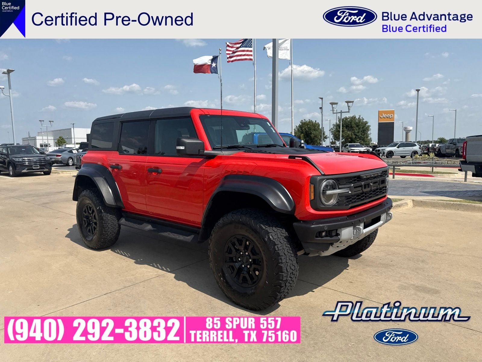 2023 Ford Bronco Raptor