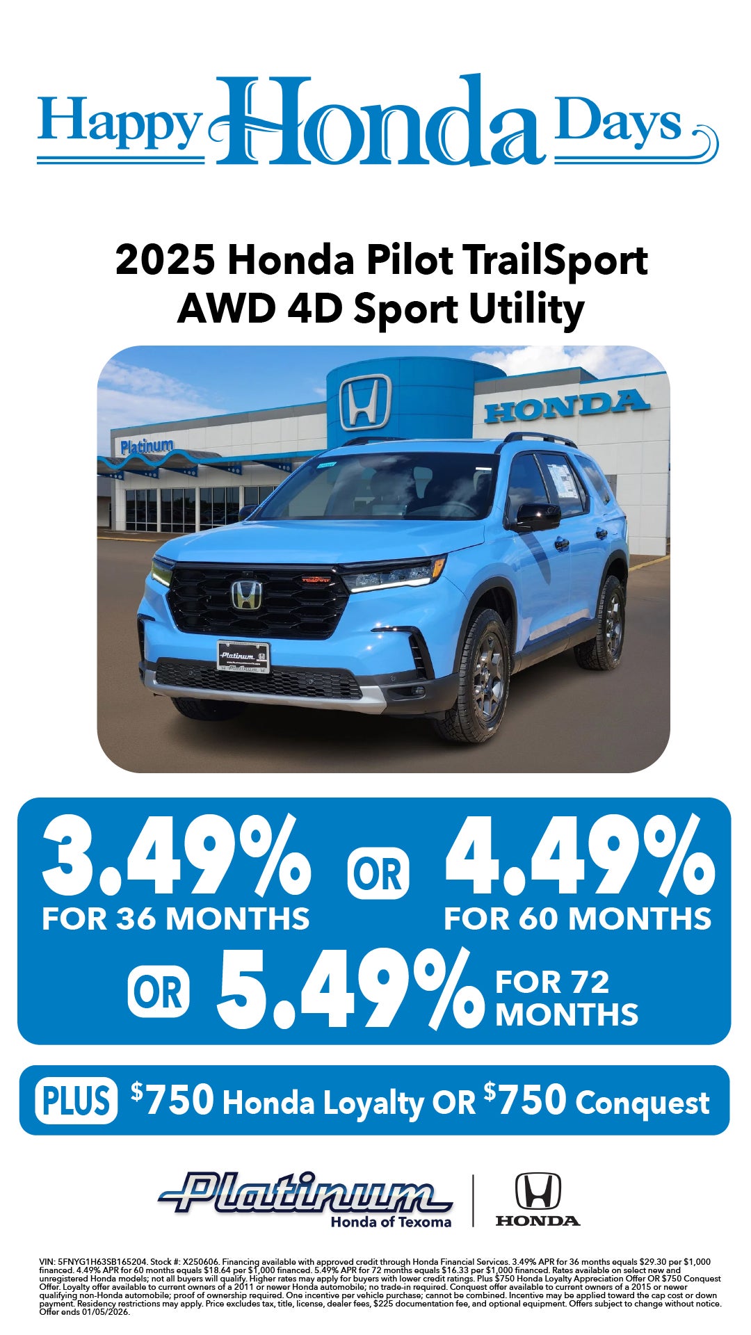 Honda New Car Specials | Honda dealer in Denison TX Serving